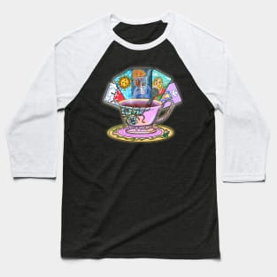 Tea & Tarot Baseball T-Shirt